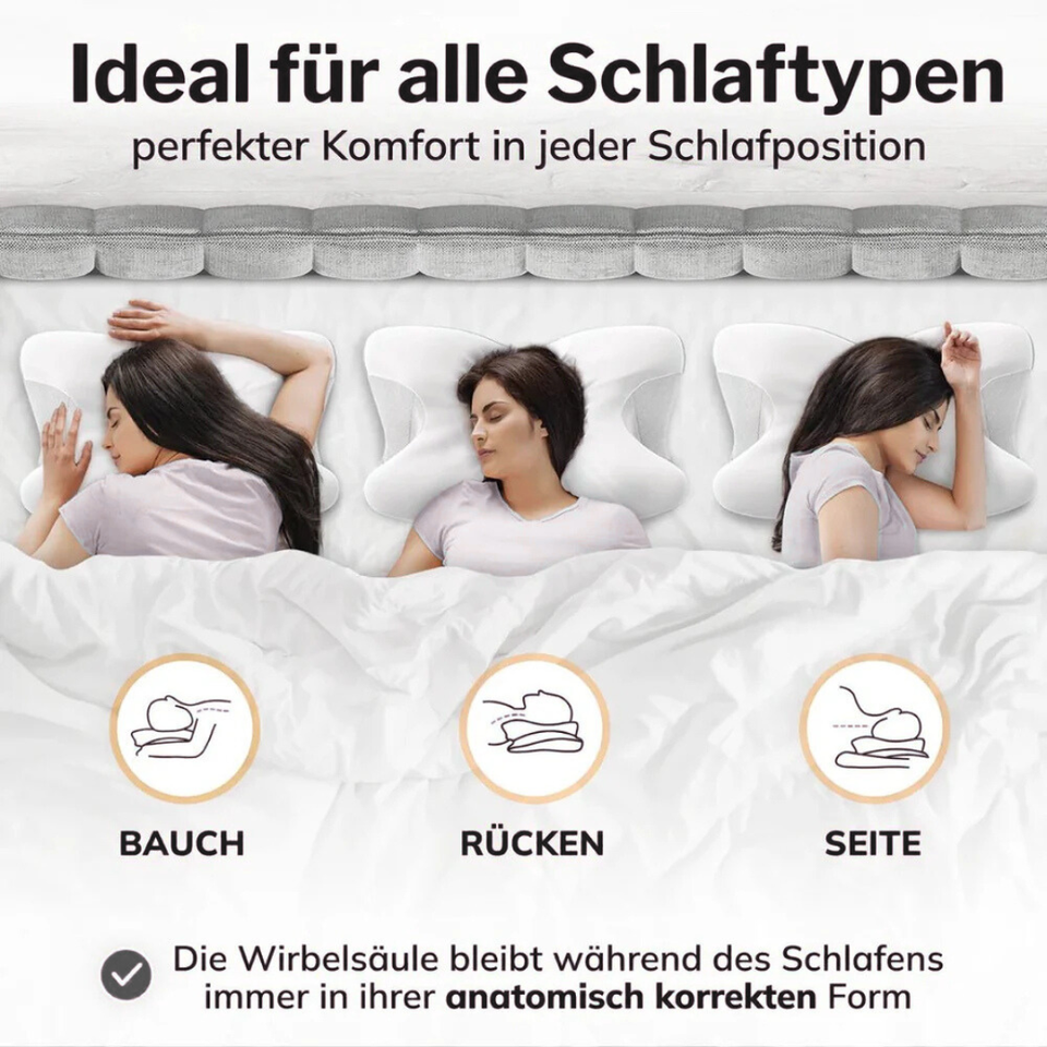 Traumkissen™ – Schmerzfrei aufwachen